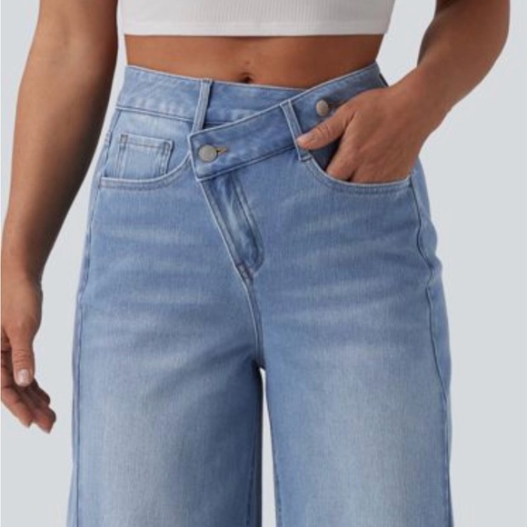 HALARA Light Blue Flare Jeans - Picture 5 of 5